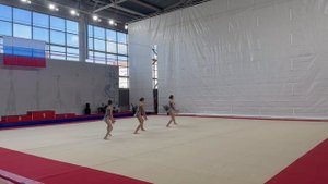 ТР 1 спортивный,Лебедева Мария - Литвинчук Варвара - Сергеева Алина ,КРОО ФСА, Балансовое упражнение