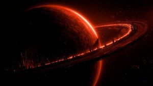 Ringworld at Dusk 🌅 2 Hour Cinematic Ambience  Dying Star & Spire Cities  Vast Melancholy