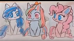 My Little Pony  Литл Пони  рисунок+Ai