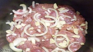 Куриная печень в сметане в мультиварке