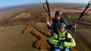 Полёт на параплане 11 октября 2025г полное видео, качеством 4к для просмотра на больших экранах!