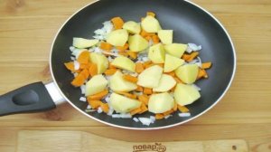 Рагу с кабачками, картофелем и капустой