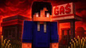 Майнкрафт Город Мёртвых но я нашёл проклятую Заправку😱