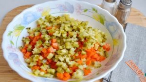 Русский салат Оливье