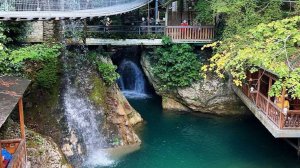 Абхазия - ущелье Черниговка и термальный источник Кындыг