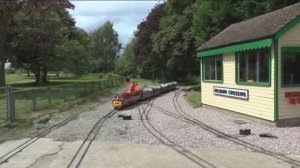 Swanley New Barn Miniature Railway July 2014