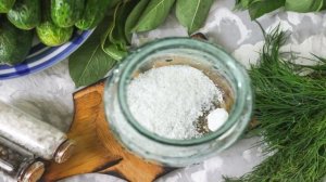 Рассол для огурцов на литр воды