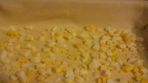 Пирог с семгой, брынзой и шпинатом