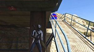 GTA 5 весёлый ЧЕЛОВЕК-ПАУК ПРОТИВ ЦВЕТНЫХ МИНЬЕНОВ