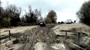Состояние дороги у Большереченского в Омской области