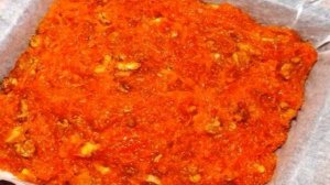 Рахат лукум из моркови