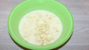Оладьи с яблоками и корицей