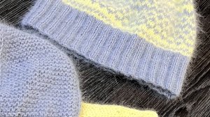 Шапочка-бини и шарфик-Софи из ангоры Spike // Beanie & Sofie Scarf Handknit Set