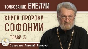 Книга пророка Софонии. Глава 3. "Культура тщеславия и бесстыдства"  Священник Антоний Лакирев