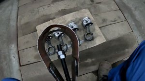 Приспособление для выпрессовки, допрессовки пальцев поршня. Нюансы работы.