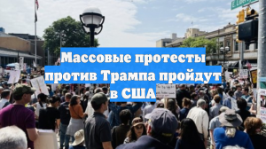 Массовые протесты против Трампа пройдут в США