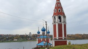 Казанско-Преображенская церковь. XVIII век. Тутаев. Ярославская область.