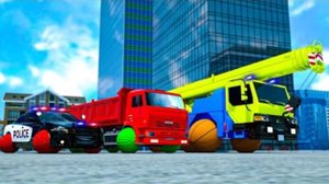 ИГРУШЕЧНЫЙ МУЛЬТЯШНЫЙ ПОЕЗД JCB | Камаз, Кран, Сержант Лукас | Разобранный трактор