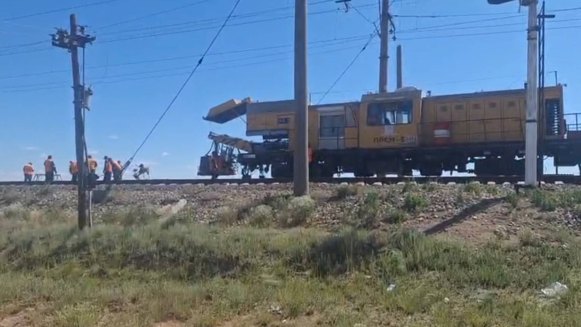 ПРСМ-5 Путевая рельсосварочная самоходная машина смотреть онлайн