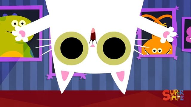 Peekaboo Halloween _ Super Simple Songs - английские песни для детей на хэллоуин