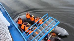 6. прибытие лодки на тх