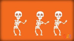 The Skeleton Dance_ Super Simple Songs - английская песня на хэллоуин