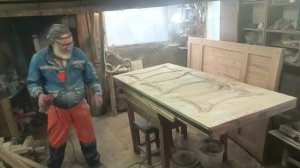 Дверь в деревенский дом своими руками, новым способом.