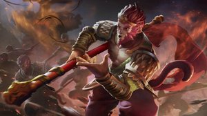 DOTA 2 (Monkey King gameplay)