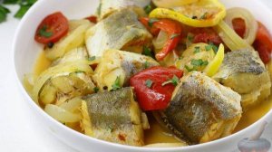 Нарезали, сложили, потушили. РЫБА С ОВОЩАМИ И ЛИМОНОМ