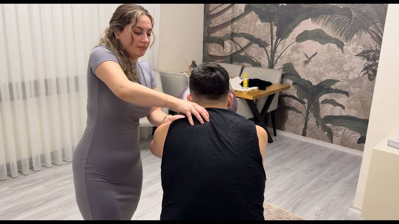 ASMR ДОМАШНИЙ ЛЮБИТЕЛЬСКИЙ МАССАЖ СПИНЫ