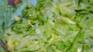 Оладушки из кабачков