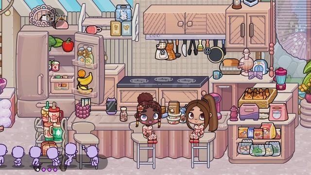 🥞~Алина и Есения приготовили девочкам панкейки 🥞/есть смешные кадры/аватар ворлд/рутина~🥞 смотреть онлайн