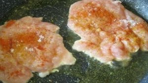 Куриная отбивная с ананасом