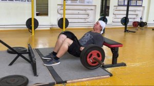 Тренировка без Олежи