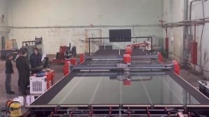 Автоматическая линия резки стекла Джамбо-формата 6000х3100 мм