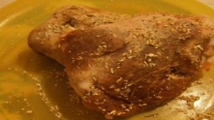 Рулька свиная в аэрогриле