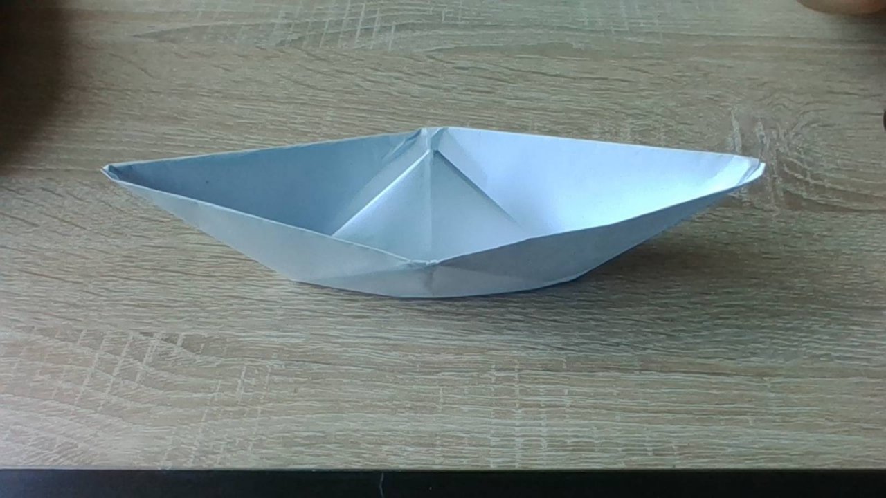 как сделать караблик из бумаги а4