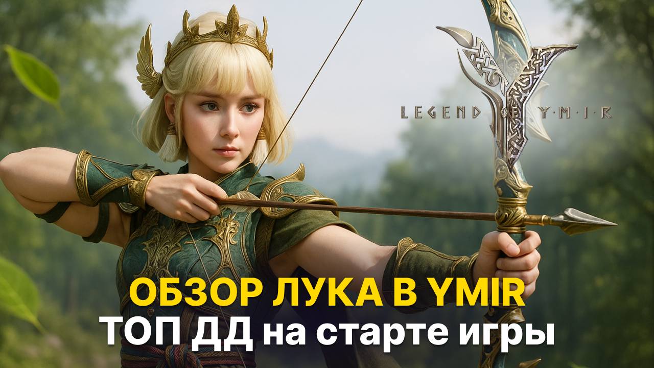 ЛУК В YMIR. Самый сильный класс на старте? Обзор стартовых классов Гайды Legend of Ymir