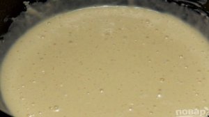 Оладьи с яблоками на молоке