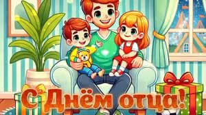 День ОТЦА 19.10.2025 Поздравление Музыкальная открытка