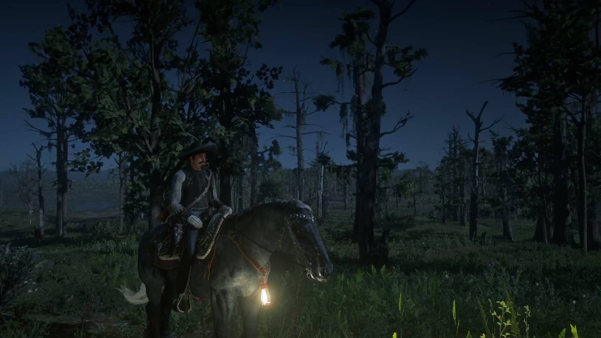 Red Dead Redemption2. Шум сверчков. Знакомство с игрой19 часть) #RDR2#Сверчки#Лягушки#Ночь