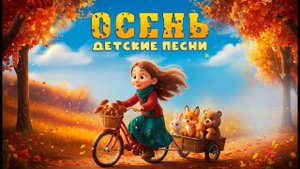 Осень - детские песни | Музыкальные клипы для детей про осень | Наталия Лансере