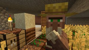 перетащил носатых к себе на базу в хардкорном майнкрафте !!! (3) (конец)