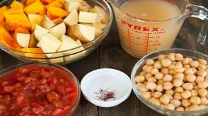 Рагу из тыквы с овощами