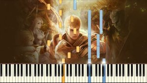 Tragic Love (Lineage 2) - Synthesia  Piano Tutorial