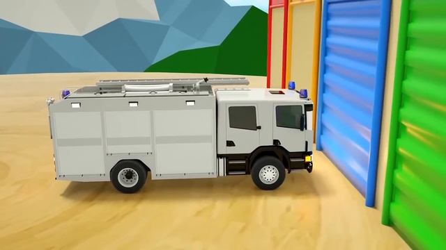 МУЛЬТИК ДЛЯ ДЕТЕЙ РАЗНОЦВЕТНЫЕ МАШИНКИ смотреть онлайн