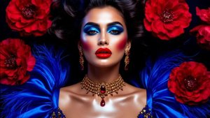 "Голливудские красавицы"Создала с помощью ИИ.