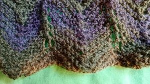 Отчёт N 4в СП"Вязальный переполох.Осень2025 с Еленой Велиной".Палантин"Миссони"Валентина Волкова