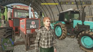 Farming Simulator 25 Карта Сосновка. "Новый МТЗ и посев зимнего ячменя" #3