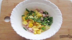 Салат с ананасом на Новый год